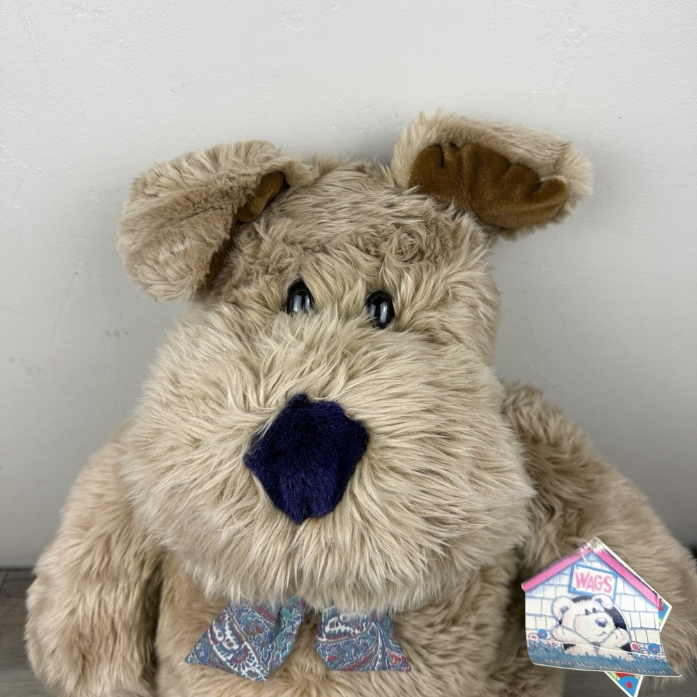 Toys R Us Commonwealth Dog Large Plush Wags Soft  Brown 27" Stuffed Toy VTG 90s - Picture 2 of 12
